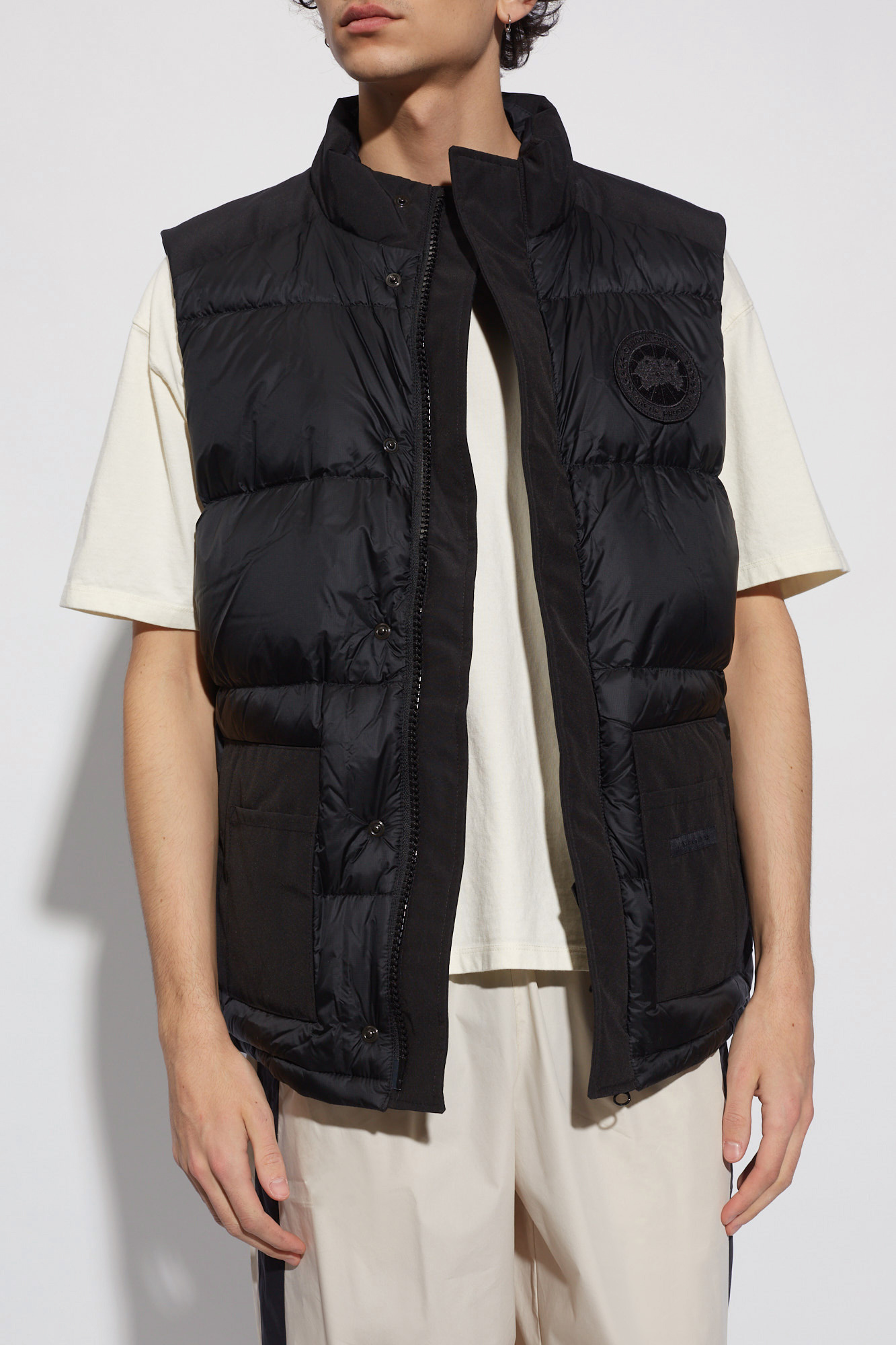 Mens canada shop goose vest